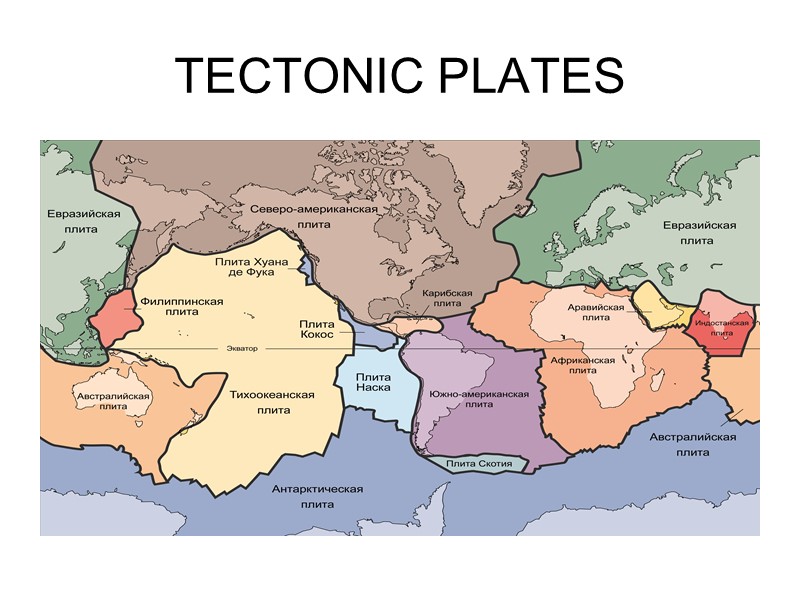 TECTONIC PLATES